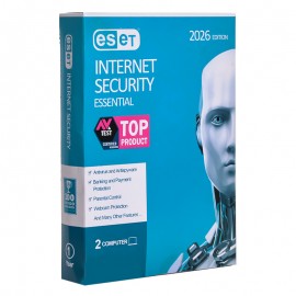 آنتی ویروس ESET INTERNET SECURITY ESSENTIAL 2026 دو کاربره 12 ماهه