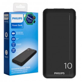 پاوربانک فیلیپس (PHILIPS) اورجینال مدل DLP1812PB ظرفیت 10000mAh