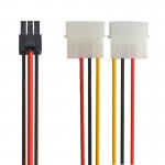 کابل تبدیل برق مولکس به 6 پین گرافیک (1 به 2)