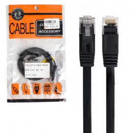 کابل شبکه CAT6 داتیس (DATIS) فلت طول 1 متر
