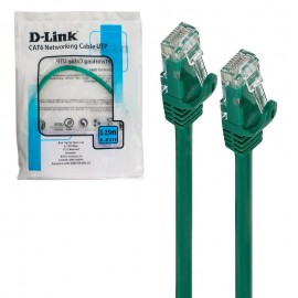 کابل شبکه CAT6 UTP پچ کورد دی لینک (D-Link) طول 0.25 متر مدل NCB-C6UGRNR1-025