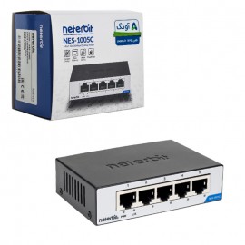 سوئیچ شبکه 5 پورت نتربیت (NeterBit) مدل NES-1005C گارانتی آونگ