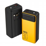 پاوربانک + سه کابل همراه تسکو (TSCO) مدل TP 3001 ظرفیت 30000mAh