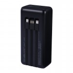 پاوربانک + سه کابل همراه تسکو (TSCO) مدل TP 3001 ظرفیت 30000mAh