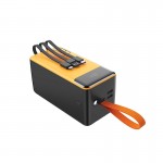 پاوربانک + سه کابل همراه تسکو (TSCO) مدل TP 6001 ظرفیت 60000mAh