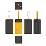 پاوربانک + سه کابل همراه تسکو (TSCO) مدل TP 6001 ظرفیت 60000mAh