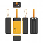 پاوربانک + سه کابل همراه تسکو (TSCO) مدل TP 4001 ظرفیت 40000mAh