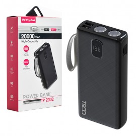 پاوربانک چراغ قوه دار تسکو (TSCO) مدل TP 2002 ظرفیت 20000mAh