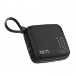 پاوربانک + دو کابل همراه تسکو (TSCO) مدل TP 1005 ظرفیت 10000mAh