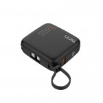 پاوربانک + دو کابل همراه تسکو (TSCO) مدل TP 1005 ظرفیت 10000mAh