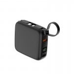 پاوربانک + دو کابل همراه تسکو (TSCO) مدل TP 1005 ظرفیت 10000mAh