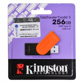 فلش کینگستون (KingSton) مدل 256GB Exodia S USB3.2 گارانتی آسان سرویس