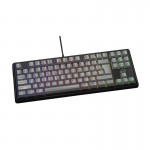 مینی کیبورد گیمینگ سیم دار بک لایت RGB تسکو (TSCO) مدل GK 8312 W