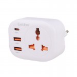تبدیل برق + کلگی شارژر 12 وات سه پورت 4IN1 ارلدام (Earldom) مدل ES-SC16