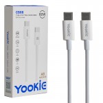 کابل تایپ سی به تایپ سی (Type-C To Type-C) یوکی (Yookie) طول 2 متر مدل CB88