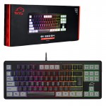 مینی کیبورد گیمینگ سیم دار بک لایت RGB تسکو (TSCO) مدل GK 8312 BW