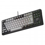 مینی کیبورد گیمینگ سیم دار بک لایت RGB تسکو (TSCO) مدل GK 8312 WB