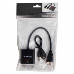 کابل تبدیل HDMI به VGA + کابل صدا (AUX) ایکس نوا (X-NOVA) مدل X860