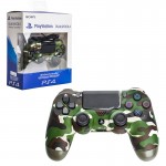 دسته بازی بی سیم PS4 سونی (SONY) مدل CUH-ZCT2E طرح ارتش سبز کد 07