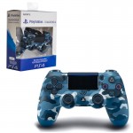 دسته بازی بی سیم PS4 سونی (SONY) مدل CUH-ZCT2E طرح ارتشی آبی کد 05