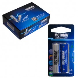 باتری قلمی موتوما (MOTOMA) مدل Super Heavy Duty 1.5V R6P AA (بسته 40 عددی)