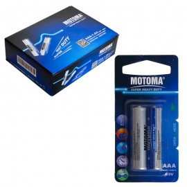 باتری نیم قلمی موتوما (MOTOMA) مدل Super Heavy Duty 1.5V R03P AAA (بسته 48 عددی)