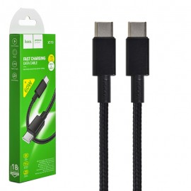 کابل تایپ سی به تایپ سی (Type-C To Type-C) هوکو (hoco) طول 1 متر مدل X119