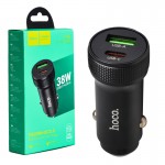 شارژر فندکی 38 وات دو پورت هوکو (hoco) مدل Z49B