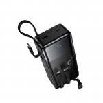 پاوربانک + چهار کابل همراه هوکو (hoco) مدل J156B ظرفیت 30000mAh