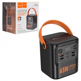 پاوربانک چراغ قوه دار هوکو (hoco) مدل J152 Pro ظرفیت 80000mAh