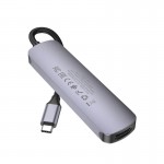 هاب 4 پورت و رابط تایپ سی + رم ریدر 6IN1 هوکو (hoco) مدل HB28 100W