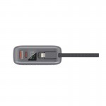 پاوربانک + دو کابل همراه انرجایزر (Energizer) مدل UE20086PQ ظرفیت 20000mAh