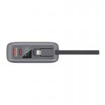 پاوربانک + دو کابل همراه انرجایزر (Energizer) مدل UE20085PQ ظرفیت 20000mAh