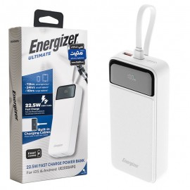 پاوربانک + سه کابل همراه انرجایزر (Energizer) مدل UE20084PQ ظرفیت 20000mAh