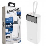 پاوربانک + سه کابل همراه انرجایزر (Energizer) مدل UE20084PQ ظرفیت 20000mAh