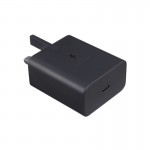 شارژر دیواری 45 وات سه شاخه اروپایی + کابل تایپ سی به تایپ سی سامسونگ (Samsung) مدل EP-T4511XBEGAE گارانتی گیشا