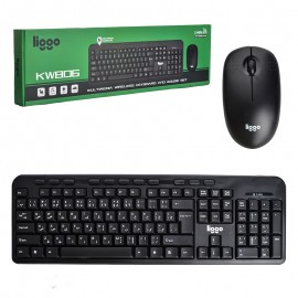 کیبورد و موس بی سیم لیگو (Liggo) مدل KW806