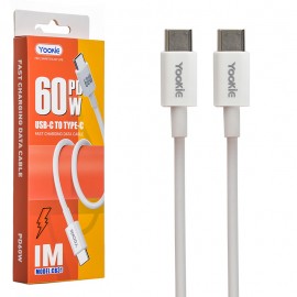 کابل تایپ سی به تایپ سی (Type-C To Type-C) یوکی (Yookie) طول 1 متر مدل CB31