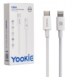 کابل تایپ سی به آیفون (Type-C To Lightning) یوکی (Yookie) طول 2 متر مدل CB88