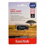 فلش سن دیسک (SanDisk) مدل 64GB Ultra Shift USB 3.2 گارانتی متین