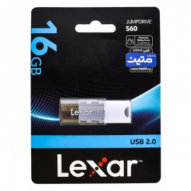 فلش لکسار (LeXar) مدل 16GB JUMPDRIVE S60 گارانتی متین