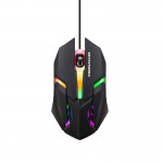 موس گیمینگ سیم دار LED RGB میتسوشیدا (MITSUSHIDA) مدل KC-X1