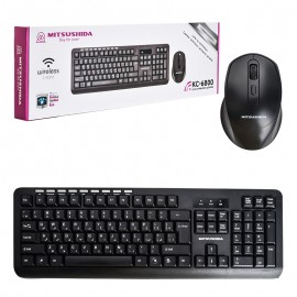 کیبورد و موس بی سیم میتسوشیدا (MITSUSHIDA) مدل KC-6800