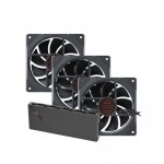 بسته 3 عددی فن کیس گیمینگ + هاب کنترل مرکزی تسکو (TSCO) مدل GFAN 310 SKADI LUMINA