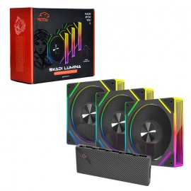 بسته 3 عددی فن کیس گیمینگ + هاب کنترل مرکزی تسکو (TSCO) مدل GFAN 310 SKADI LUMINA