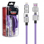 کابل شارژ گیمینگ (USB-A & Type-C To Type-C & Lightning) تسکو (TSCO) طول 1.2 متر مدل GCA240