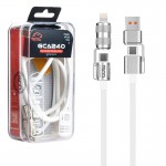 کابل شارژ گیمینگ (USB-A & Type-C To Type-C & Lightning) تسکو (TSCO) طول 1.2 متر مدل GCA240