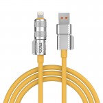 کابل شارژ گیمینگ (USB-A & Type-C To Type-C & Lightning) تسکو (TSCO) طول 1.2 متر مدل GCA240