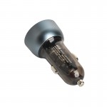شارژر فندکی 48 وات دو پورت میتسوشیدا (MITSUSHIDA) مدل KC-B2
