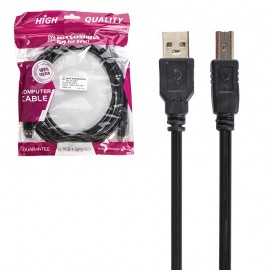 کابل پرینتر USB 2.0 میتسوشیدا (MITSUSHIDA) طول 3 متر مدل KC-UP03